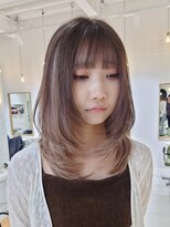 ロンドネートゥル 新潟(Lond naitre) インナー×レイヤー/ミルクティーブロンド