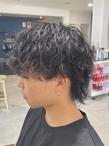 オシャマ ヘアー サンク 二川店(Oshama hair CinQ5)&nbsp;ウルフパーマ（波巻き）