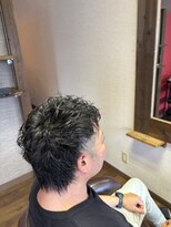 ヘアーズ はれるや(hair's)&nbsp;スパイラルパーマ刈り上げマッシュパーマメンズカット