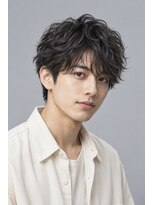 メンズチャチャブランアミー(MEN's chachaBlanc Amie)&nbsp;柔らかな陰影のシャドウパーマ