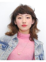 ニコヘアー(niko hair) パーマでミディ▼LINEID@vey3047y
