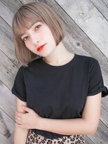 ルティア(Lutia) シースルーバング ダブルカラー 似合わせカット☆