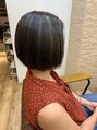 エンリエアー(enri h air) くせ毛でも傷まず、カッコイイショートボブ
