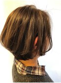 《FORME hair design代表 澤田》ショートボブ