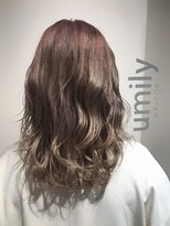 ユミリーバイルコル(umily by RuCOR.)&nbsp;ミディアムウエーブグレージュ