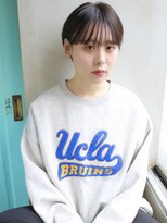 バース(BIRTH)&nbsp;天神【BIRTH】ナチュラルマッシュショート×シースルー前髪　4