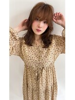 トゥーリ 長崎住吉店(tuuli)&nbsp;tuuli住吉☆大人可愛いボブルフショコラベージュ20代30代40代