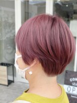 アエル キセラ川西(aeru)&nbsp;カシスピンク×ショートヘア！！