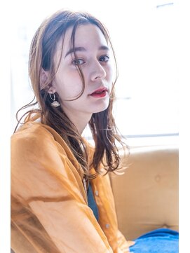 アルテ(ARTE) 【ARTE表参道/青山】モテ髪ミディアム×透明感カラー