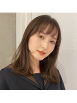 イミ(imi) グレージュカラー/韓国風レイヤー/小顔カット/韓国風パーマ