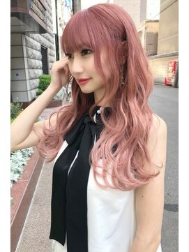 リア 大阪梅田(Ria) ～シフォンピンク　シールエクステ～【Ria 大阪 梅田】