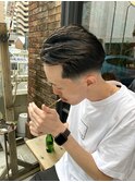 スキンフェード／オールバック／アップバング