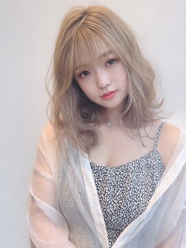 ラ ブレス 梅田茶屋町(LaBless) 夏にぴったりハイトーン×レイヤースタイル(梅田)