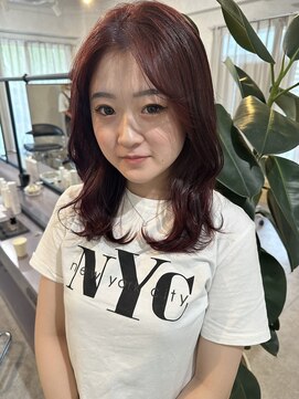 ニィ(2iee.) バーガンディーカラー