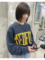 蜃気楼&nbsp;（（（蜃気楼）））顔まわりレイヤーボブ