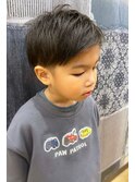 ★お洒落キッズ☆ツーブロックアシンメトリー風スタイル☆