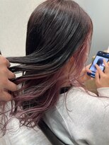 エクラートリアーラ 藤沢店(ECLART Reala)&nbsp;インナーカラー　ピンクベージュ