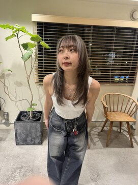 カンナ オーガニック ヘアデザイン(CANNA ORGANIC & HAIR DESIGN) ランダムデザインカラー×レイヤーカット