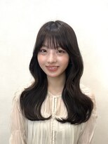 ロングレイヤーイルミナベージュカラー透明感10代20代30代銀座