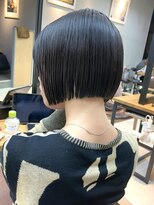 ミィ 表参道(mee.) 前髪/アンブレラカラー/こなれミディ/イメチェン/ぱっつんボブ