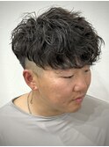 外国人風スペインカール