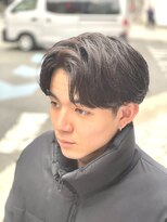 クオンヒール(QUON HEAL)&nbsp;ニュアンスパーマ刈り上げセンターパートr