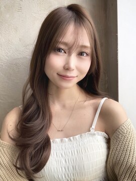 アフロート ルヴア(AFLOAT RUVUA) ◎大人綺麗なスタイル 顔まわりカット セミロング ロング