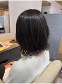 くびれボブ×似合わせカット【外ハネボブ/レイヤー/髪質改善】