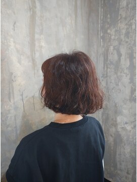 フルアヘッド(FULL A HEAD) ゆるふわボブパーマ
