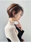 ショート/ショートボブ/グラボブ/大人ショート