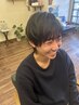 【ビジネスマン/おしゃれ男性必見】カット＋メンズパーマ