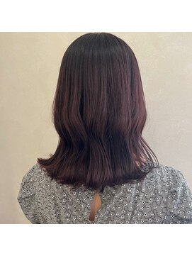 アンドワン 自由が丘(＆ONE) 【&ONE 自由が丘】ラベンダーピンク　× ゆる巻き