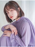 大人かわいいタッセルボブ