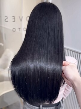 ラベスト キョウト(LOVEST) 髪質改善トリートメントで艶髪へ