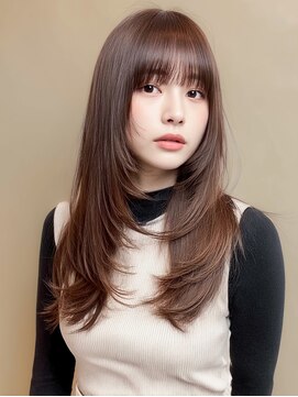 エンタク 新宿(enntaku) 縮毛矯正/レイヤーカット/顔周り/レイヤーボブ/前髪カット