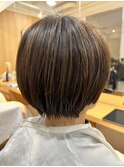 丸みショート/大人女性ショート/30代/40代/50代/