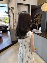 アールトゥーヘアー(art To Hair)&nbsp;アッシュブラウン/ツヤカラー/ロング/韓国風