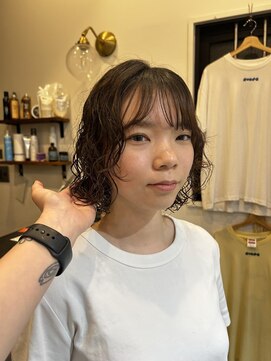 ポーズ(PAUSE) 大阪　梅田　ボブパーマ