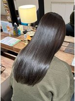 ビーワールド(B WORLD)&nbsp;髪質改善美髪カラー/くすみブラウンカラー