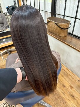 コミレ(COMILE) ロング縮毛矯正/髪質改善 酸性ストレート 髪質改善ストレート