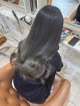ヘアースペースブルーム リアン 岡町店(HAIR SPACE BLOOM Lien) グレージュカラー
