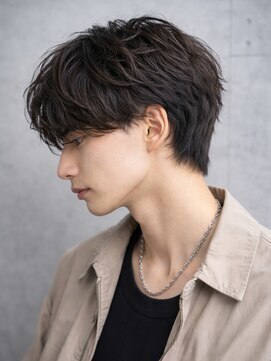 ルシードスタイルサワ(LUCIDO STYLE sawa) ハンサムショートメンズ刈り上げマッシュナチュラル横顔美人