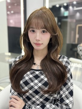 ラルム 新宿(LARME SHINJUKU) ブリーチなしハニーベージュ×ワンホンレイヤー【Yumi/新宿】