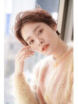 シェラムール(chez L'amour)&nbsp;(chezlamour/市川）大人洗練ショート×フェミニンカラー♪