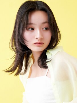 La fith hair SHISEI 名古屋2号店【ラフィス ヘアー シセイ】【4月9日OPEN（予定）】 【La fith】暗髪カラー×ダブルレイヤー巻き