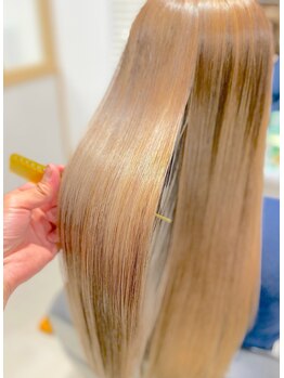 リオールヘア 北千住(LIOR.HAIR)の写真/クセでお悩みならこちらがおすすめ⇒【人気3位/うねりを抑えるクセ改善】髪質改善ストレート