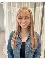 ハーツオオサカ(HE:ARTS OSAKA)&nbsp;ポイントエクステのデザインカラースタイル