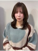 ミディアムレイヤー×オリーブベージュ【カミケン黒岩店/福島】