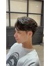 【人気パーマ◎】メンズカット+フェザーパーマ［藤井寺/メンズ］￥9,350