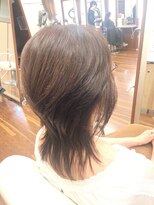 ヘアメイク ポルテ(HAIR MAKE PORTE)&nbsp;エアリーセミロングウルフ
